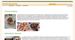 Desktop Screenshot of laciudaddepuebla.com
